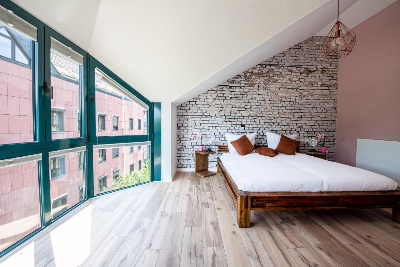 Industrie Stil Apartment Unweit Vom See Лосхайм Экстерьер фото